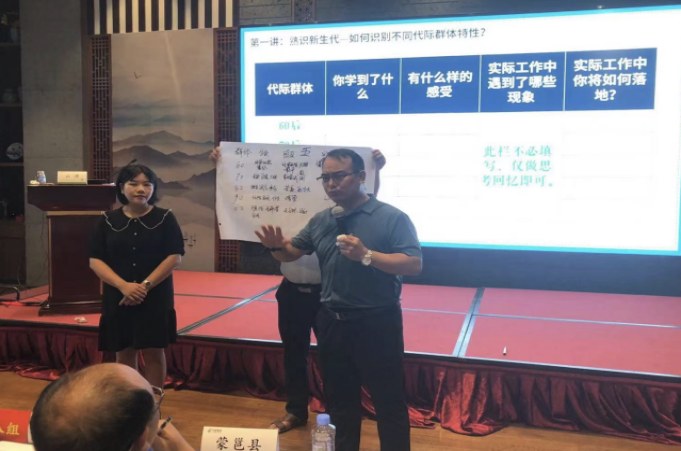 云潭老师带教辅导现场